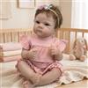 Sanft Bambole Reborn 18 Pollici, Bambola Realistica Neonato Femmina in Vinile | Bambola realistica bambina, Con gli occhi aperti, Corpo in morbido tessuto, Realizzata a mano, Completa di set di accessori