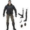 NECA 51912 Action Figure di Terminator 2 in Tenuta d'Assalto alla Stazione di Polizia T800, 17,8 cm