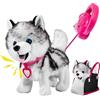 Generico Cane Robot per Bambini | Cane Robot Interattivo che Cammina e Abbaia | Peluche Morbido con Borsa da Trasporto Bambini (Eta 3+)