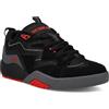 DVS Devious 2.0, Scarpe da Skateboard Uomo, Nero/Rosso, 45 EU