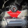 labelbike Adesivo 3D Zona Chiave Moto Compatibile con Ducati | DesertX 2026, Accensione, Protezione in Resina, Antigraffio, Decorazione, Made in Italy
