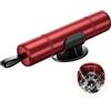 DALAETUS Strumento di Emergenza Taglia Cinture di Sicurezza e Rompivetro con Supporti - Rompi Vetro Auto Emergenza, 2-in-1 Martello di Emergenza per Auto e Taglia Cinture, Rosso