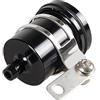Generic Serbatoio del liquido dei freni, universale moto alluminio serbatoio olio tazza per Yamaha/Kawasaki/Honda/Suzuki per BMW (Nero)