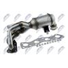 NTY CATALIZZATORE compatibile con CITROEN C4, MINI COOPER 1,COUNTRYMAN, PEUGEOT 207, 208,308,508