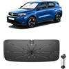 Ruiya 2026 Upgrade Ombrello Parasole Auto Parabrezza Compatibile con Opel Grandland | Frontera 2025 2026 2027, Parasole Anteriore Pieghevole Protezione UV, Accessori Auto Frontera