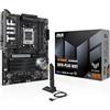 ASUS TUF Gaming X870-PLUS Scheda madre WiFi AMD AM5 X870 ATX, 16+2+1, 80A SPS Power Stages, DDR5, PCIe 5.0 Ready, quattro slot M.2, Wi-Fi 7, LAN 2,5 GB, HDMI, USB4® 40 Gbps, SATA 6 Gbps, USB
