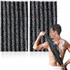 Flintronic 2 Pezzi Giapponese Asciugamano Esfolianti, 100 * 22cm Asciugamano Esfoliante Giapponese, Design Bifacciale, Allungabile Spugne Doccia per Rimuove Sporco, Olio e Cellule Morte