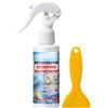 Rakiuty Spray Sbrinante per Frigorifero e Congelatore,Spray Antigelo per Frigorifero,Sbrinamento per Congelatore Professionale,Sbrinatore Freezer Rapido,Rimuove Efficacemente l'accumulo di Ghiaccio,120ml