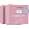 Tummy Tox Collagen Drink, Scorta per 30 Giorni, Gusto Mirtillo