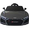 Auto Macchina Elettrica 12V NEW Audi R8 Spyder per Bambini Led MP3 con Telecoman