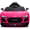 Auto Macchina Elettrica 12V NEW Audi R8 Spyder per Bambini Led MP3 con Telecoman
