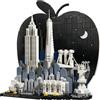 LEGO Architecture 21066 New York City - La Grande Mela, Kit Modellismo da Adulti