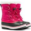 Sorel Yoot Pac Nylon WP, Stivali da Neve Impermeabili Unisex - Bambini e ragazzi, Rosso (Bright Rose 211), 36 EU