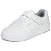 Skechers Quick Street Lite - Scarpe da Ginnastica da Ragazzo, Colore Bianco/Sintetico/Grigio Bordo, Taglia 42