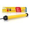 Schellenberg 20223 Motore tapparelle elettriche Action Maxi 10 Nm, fino a 4 m² di superficie della tapparella, motore tubolare per albero da 60 mm, 18 kg di forza di trazione, set completo