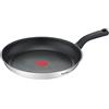 Tefal Comfort Max - Padella in Acciaio Inox, Argento, 30 cm
