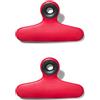 OXO Good Grips Clip per sacchetti e patatine, confezione da 2, marmellata