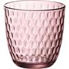 Bormioli Rocco Slot Set Bicchieri, Rosa, 6 unità