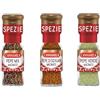 Cannamela - Linea Oro, 3 varietà di Pepe Macinato. Set con Pepe di Sichuan, Pepe Mix e Pepe Verde. Ideale per arricchire di gusto qualsiasi ricetta