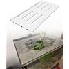 HKSDKABOP Copertura in Acrilico per Acquario, Coperchio in Acrilico Trasparente con Fessure for l'aria, 5 mm, Varie Dimensioni, 2 Pezzi Oltre 100 cm(40x40 cm)
