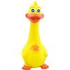 TAIZhiChen Pollo di Gomma Pollo, novità Giocattolo Urlante Gomma Stridula Giocattolo per Cani con Squeaky Trattare Morso Giocattolo da Masticare Regalo per Gatto, Giallo 19x7cm