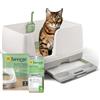 Purina Tidy Cats - Lettiera anti-grumi, sistema Breeze XL All-in-One per il controllo degli odori e facile da pulire, 8,2 kg. Scatola.