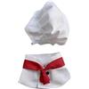 Opemg 1 Set Bianco Cani di Piccola Taglia Cappello Fotografia Prop Divertente Chef Stile Pet Copricapo Accessori Pet Cappelli per Cani