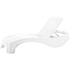 Keter Viscio Trading Atlantic Lettino, Plastica, Bianco, 197x74x36 cm