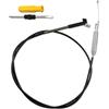 Qiuwanzia 133-1998 Cavo Freno per Timemaster 30 Tosaerba per Toro 133-1998 21199 21200 20976 20978 21199 21199HD 21200 21810 21811 Lama Sostituisci Accessori Cavo Freno