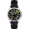 AVI-8 Orologio da uomo 43 mm P-51 Mustang Patriot automatico Tuskegee Airmen 85° anniversario edizione limitata con cinturino in pelle AV-4148, Rantoul, Cinturino