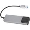 Yechiry Scheda USB Ad Alta Risoluzione, Scheda Digitale SPDIF Esterna, Uscita Plug and Play 5.1 7.1 a Doppio Canale, Ideale per Laptop PC Giochi Film Musica
