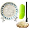 Mingchengheng Grattugia Per Aglio | 3 Pezzi Rotondo In Ceramica Manuale Multifunzione | Grattugia Per Aglio | Per Formaggio Frutta Fragola Cibo Cottura Cucina E Cucinare