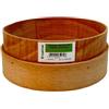 Valoak Setaccio Farina Piccolo | Ideale per Dolci, Torte e Panificazione | in Legno e Retino Diametro 16.5 cm ed Altezza 8 cm | Made in Italy