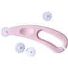 COLLBATH Tagliapasta Rotella Rosa Per Dolci Con Ruote Stampo Per Biscotti Pasta Frolla Pizza e Torte Utensile Da Forno Decorativo in Plastica Rosa