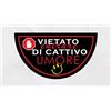 LARA MORADA - Zerbini Mezza Luna Per Ingresso Esterno, Antiscivolo, PVC, Stampa Digitale HD, Made in Italy, Tappeto casa Esterno/Interno, Lavabile e Resistente, Mezza Luna 40x70 CM Dis Umore