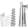 URSXODAWQ Set di baffle, manica filtrante e albero a vite per tritacarne e spremiagrumi per pomodori, componenti compatibili per accessori di miscelazione per tritacarne e spremiagrumi