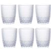 Evviva Set 6 bicchieri acqua in vetro 320 cc Mozart