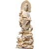 Kuntesetty Generic Statua buddista Guan Yin Dea della Misericordia Statua Kuan Yin Statuetta Quanyin femminile Collezioni Ornamento Statuetta Quan Yin