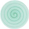 Generico Memento Table Set 6 piatti Dessert 21 cm in ceramica Made in Italy, dipinti a mano (Acqua, Dessert)