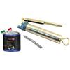 G INGRASSATORE MANUALE 200cc CON PROLUNGA E TESTINA A PUNTA + GRASSO NAUTICO 900g