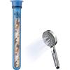 OFFO Filtro Doccia, Filtro per Soffione Doccia, Filtro Universale 18x100mm, Cartuccia Filtrante per Sedimenti, Blu, 1 Pezzo