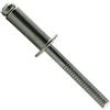 Eisenwaren2000 | 4,8 x 35 mm rivetti ciechi (30 pezzi) - con testa piatta - rivetti pop-up DIN 7337 - ISO 15983 - rivetti - acciaio inox A2 V2A - antiruggine