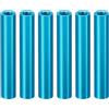 PATIKIL 6pz Distanziali Alluminio M3 Distanziali Metallici M3 Alluminio 3mm ID x 5mm OD x 30mm L Distanziali Filettati per Viti Standoff Rotondi per Auto Rc Droni Schede Madri Blu