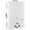 ORTOSUD Scaldabagno a Gas 20L, All'aperto Portatile Scaldabagno Istantaneo a Propano Con Display Digitale Multi-Protezione Parete senza Serbatoio Scaldacqua Istantaneo Automatico