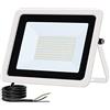 MINING Faretto, PORTATO Luce di inondazione 1 0W 20W 30W 50W 100W Riflettore PORTATO Spotlight Outdoor IP68 Impionochi impermeabili Garden Square Street lampione(Warm,NOPLUG_30W)