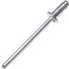 AERZETIX - Set di 100 rivetti ciechi standard Ø4x8mm alluminio/acciaio - DIN 7337 A - rivetto pop a rottura stelo - C48103