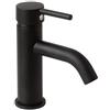 Kiamami Valentina - Rubinetto per lavabo con finitura nero opaco | Fassa