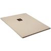 FRASCIO NEW TECNOLOGY Piatto Doccia 65X80 cm Extra Slim Bianco Perla Ral 1013 In Resina Sintetica e Polvere Di Marmo Con Piletta In Omaggio