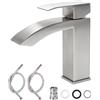 VirtuGro Rubinetto Bagno Lavabo a Cascata Miscelatore Lavabo Bagno 95mm