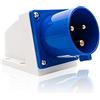 SEIWEI Spina industriale a 3 poli, IP44, 16A, 32A, 240 V, cavo adattatore per esterni